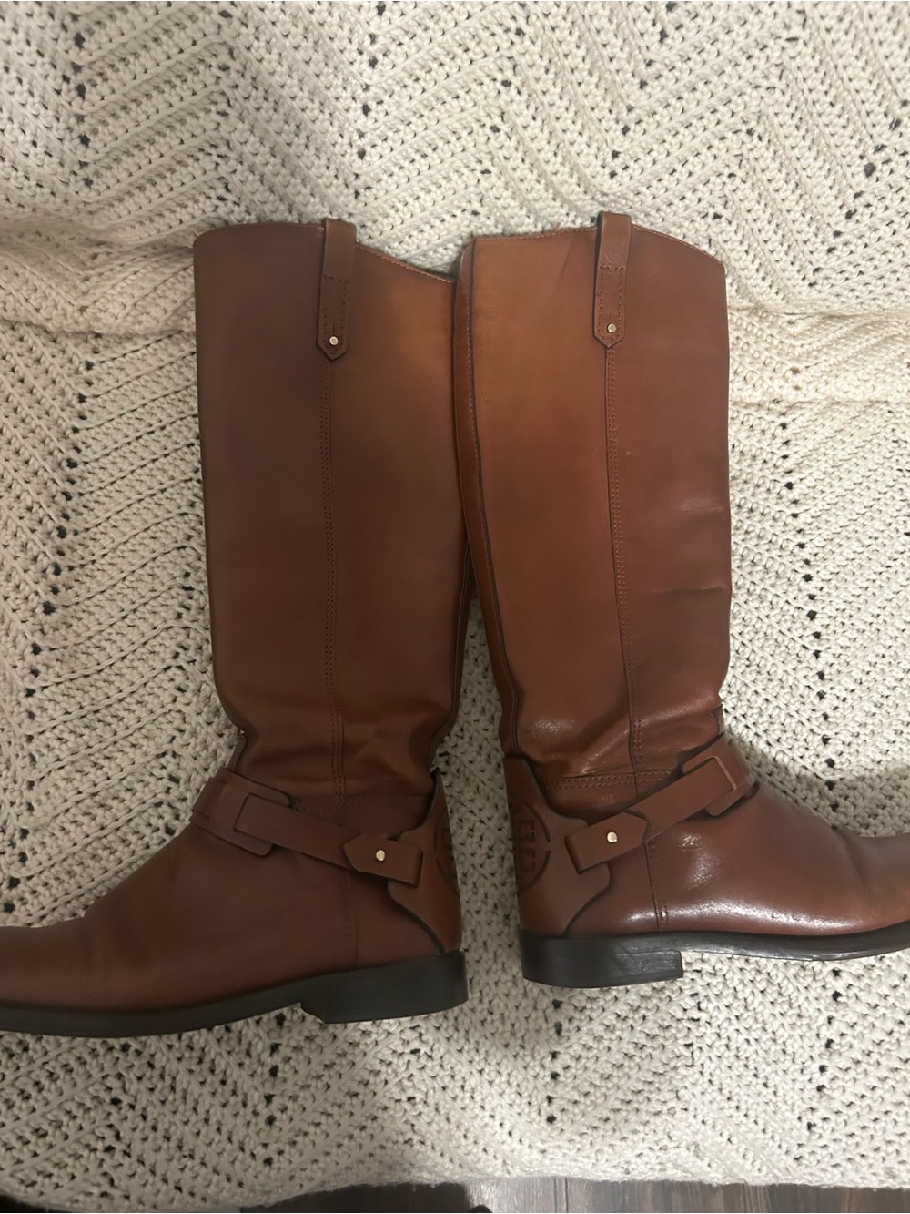 Tory Burch Derby Riding Boot